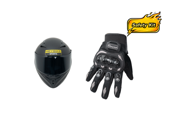 Helmet & Gloves Safety Kit