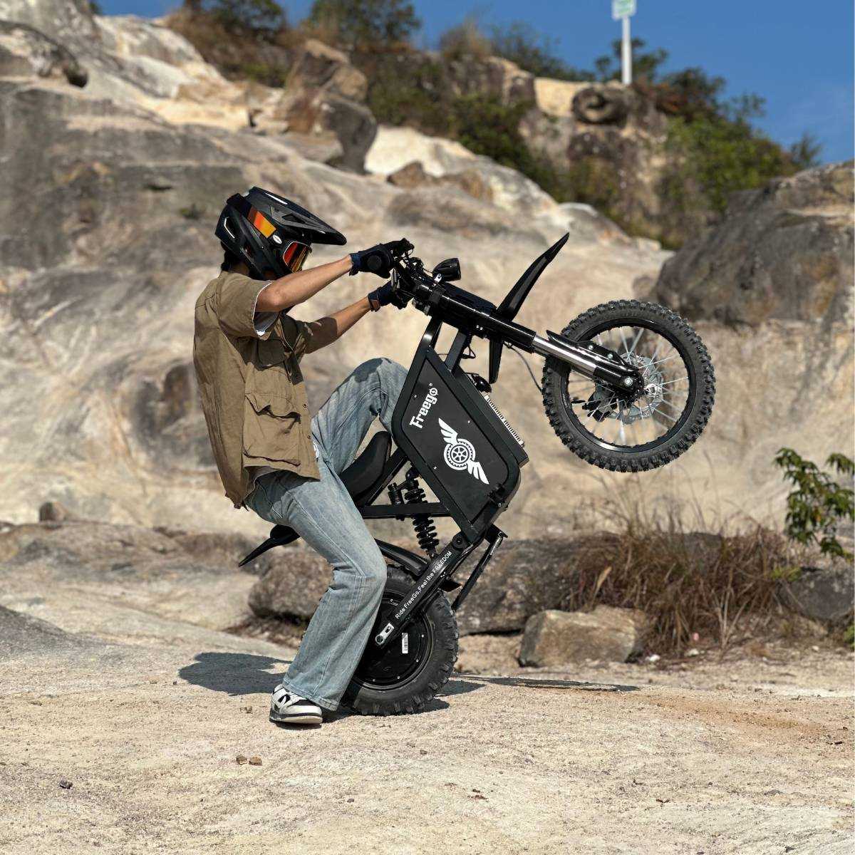 Freego X0 Electric Mini Bike for Teens and Adults