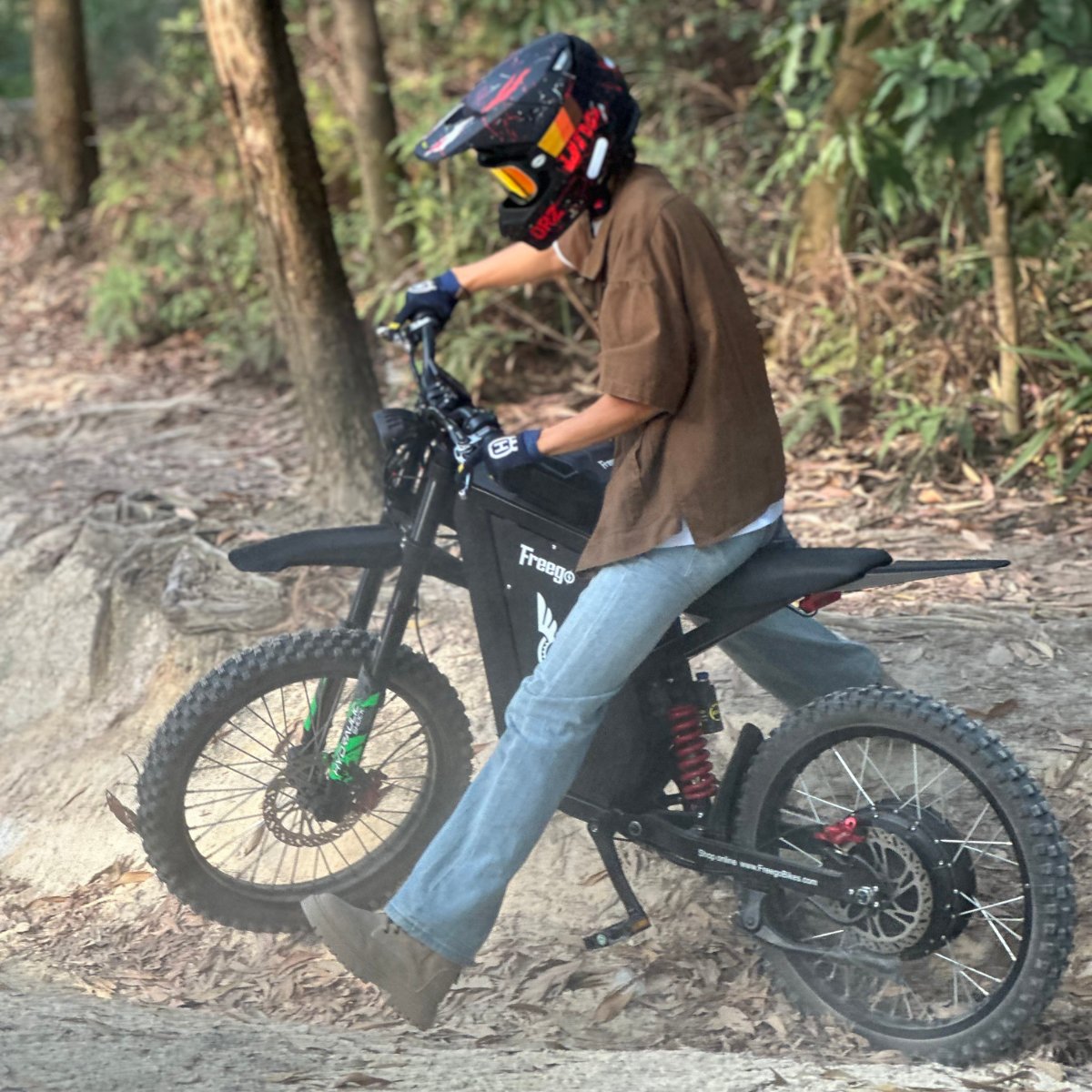 Freego X3 / X3 Pro All-Terrain Electric Dirt Bike with Pedals