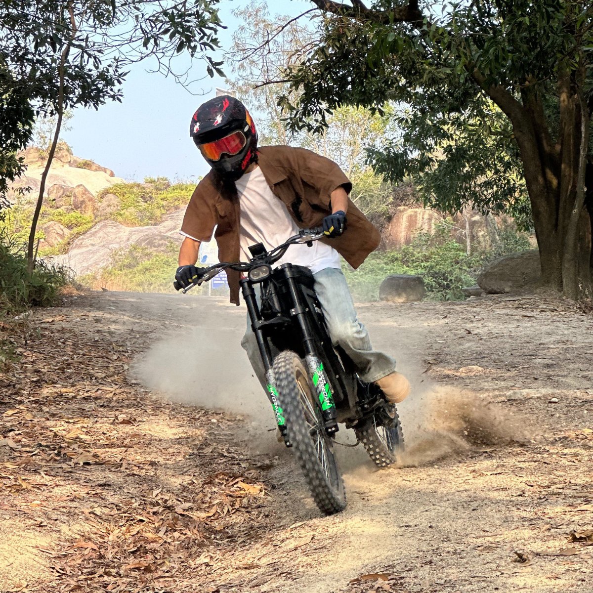 Freego X3 / X3 Pro All-Terrain Electric Dirt Bike with Pedals