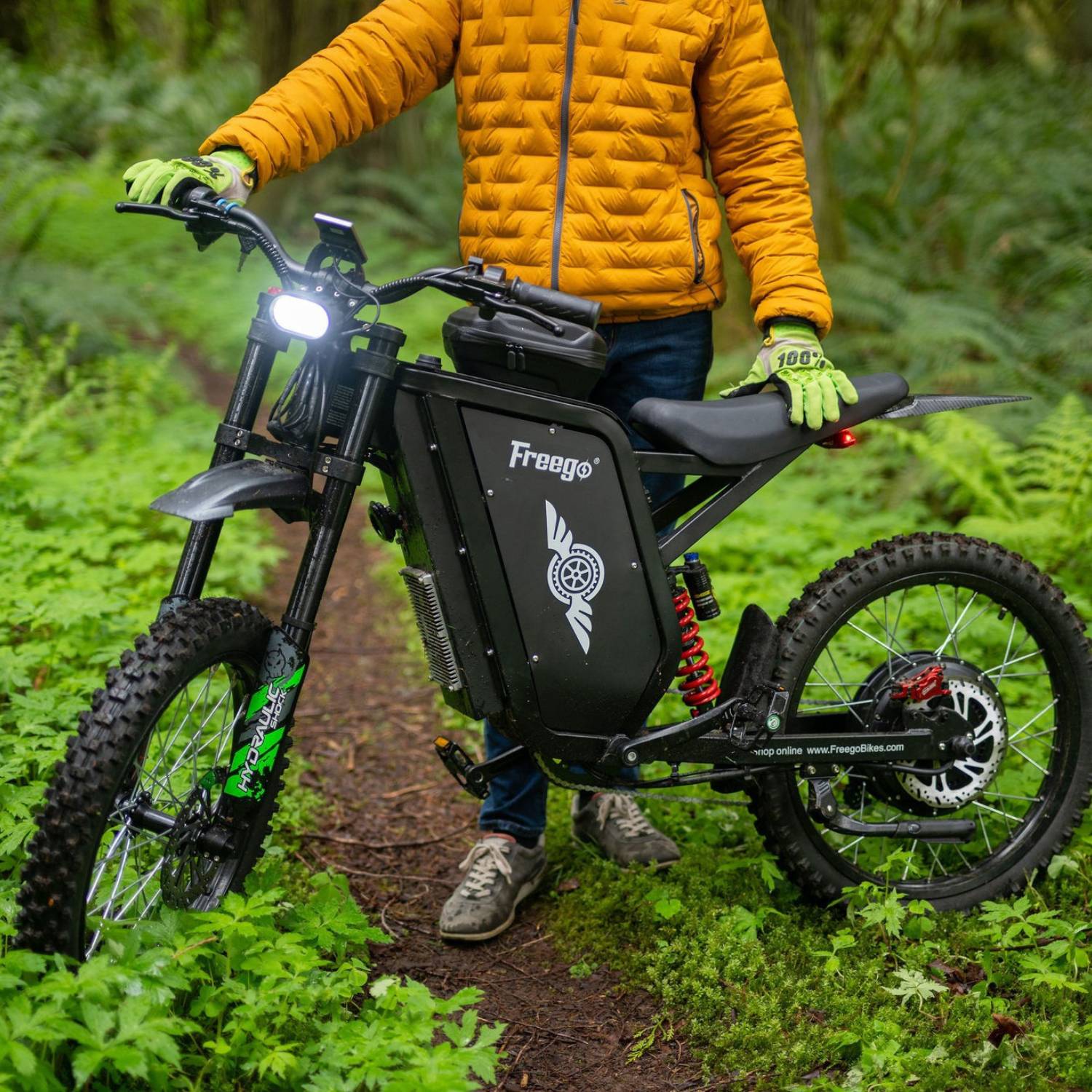 Freego X3 / X3 Pro All-Terrain Electric Dirt Bike with Pedals
