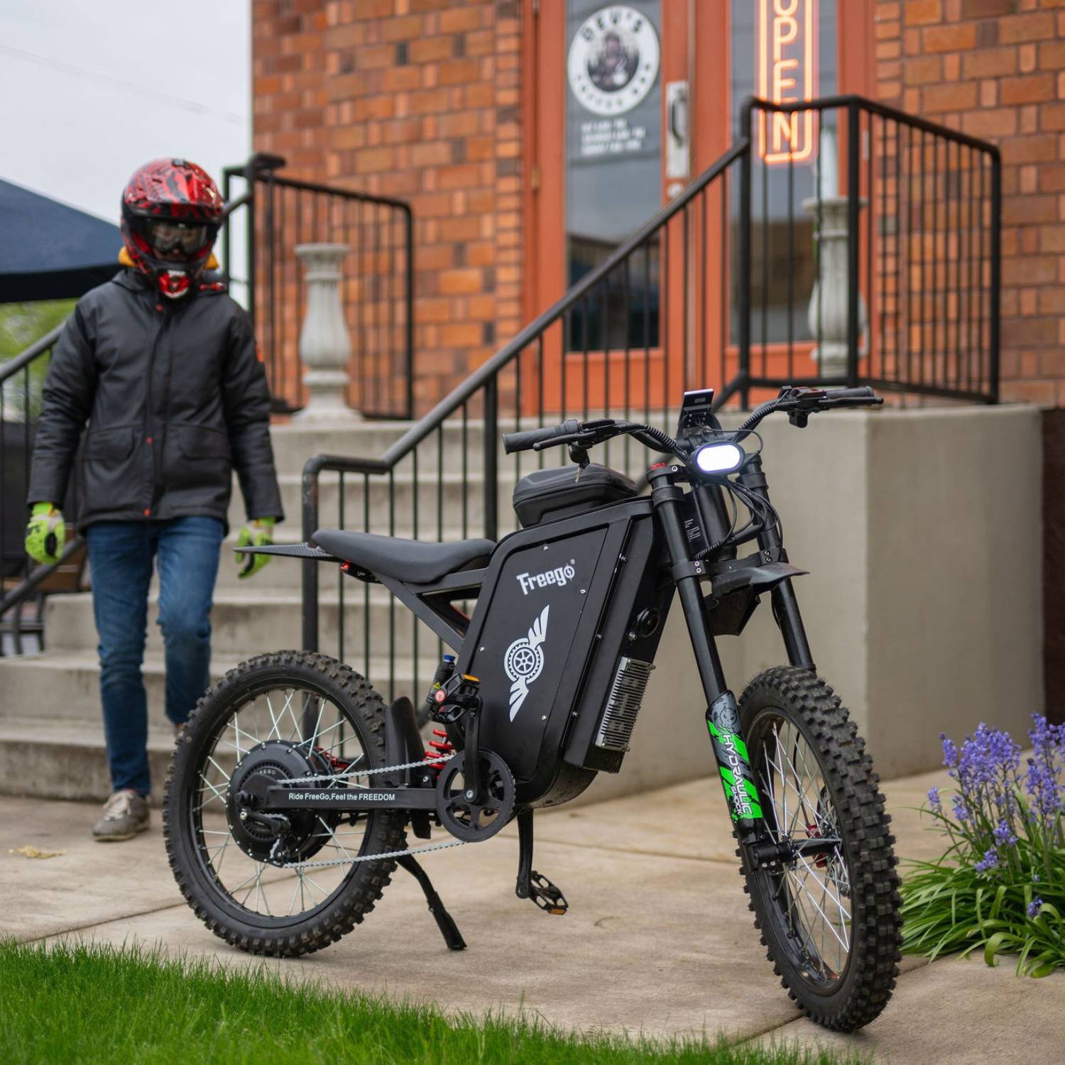 Freego X3 / X3 Pro All-Terrain Electric Dirt Bike with Pedals