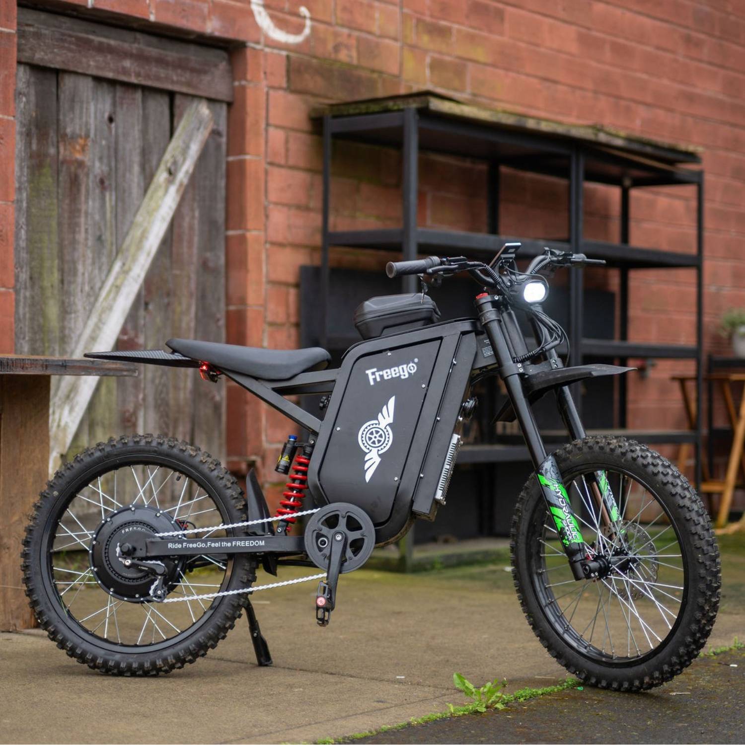 Freego X3 / X3 Pro All-Terrain Electric Dirt Bike with Pedals