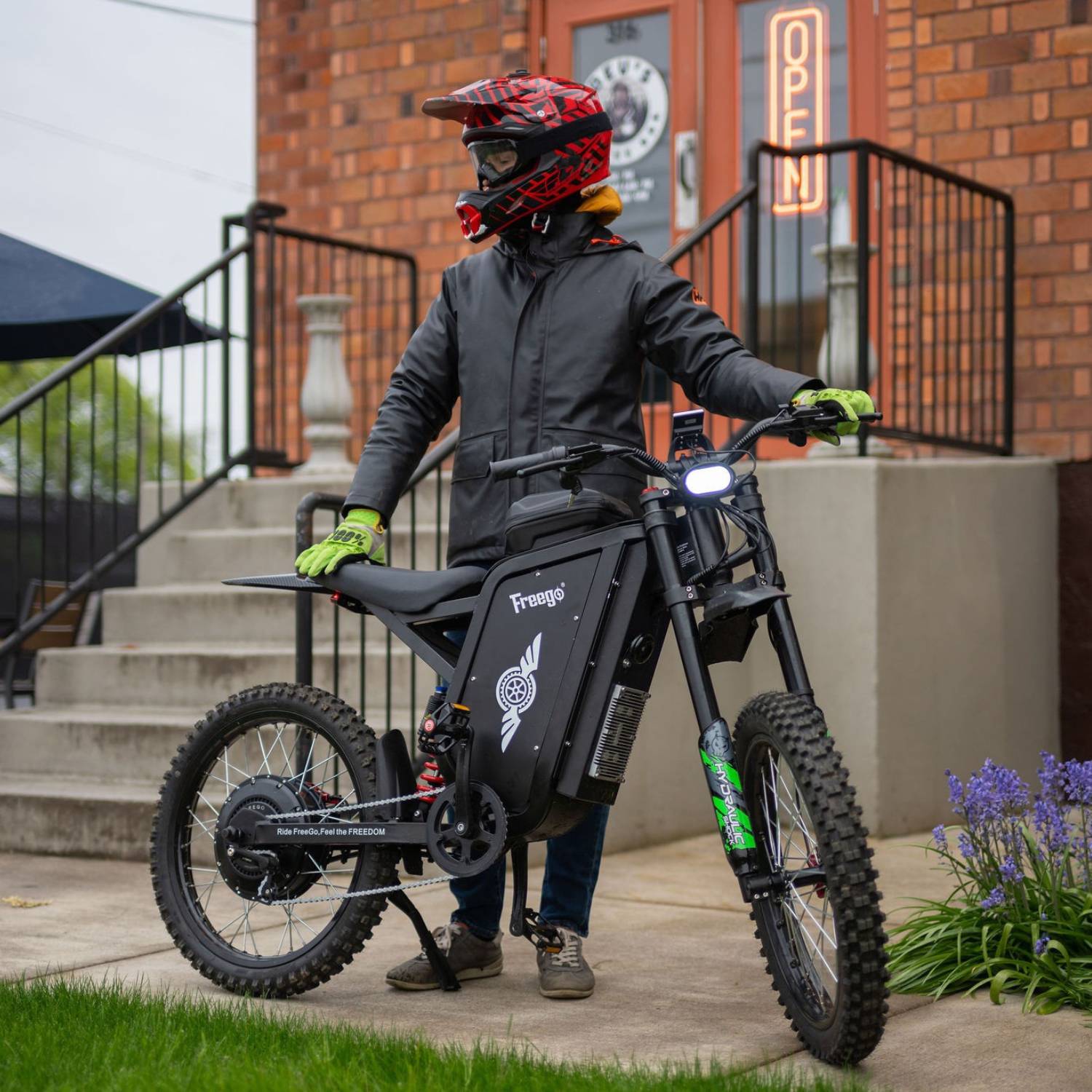 Freego X3 / X3 Pro All-Terrain Electric Dirt Bike with Pedals