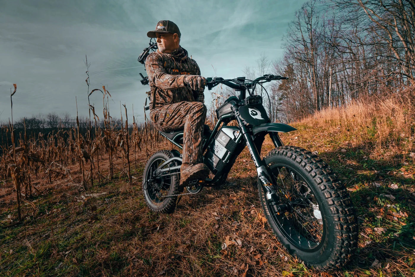 Premium suspension and hydraulic brakes