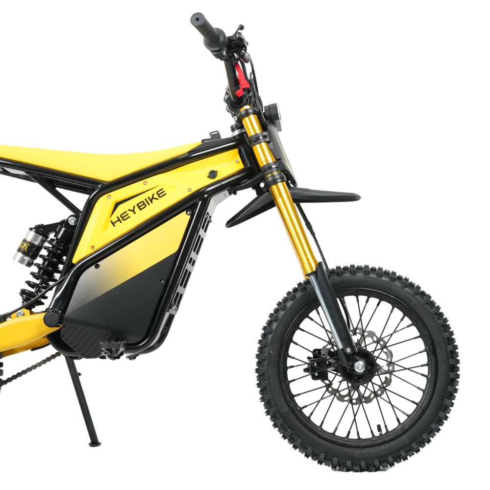 Heybike Gold Front Shock Tube Set (Left＆Right)