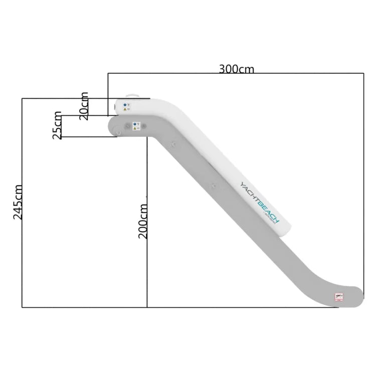 YachtBeach Mini Slide 175–215 cm