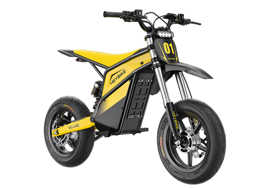 Heybike E-Dirt Bike + Supermoto Tire Set