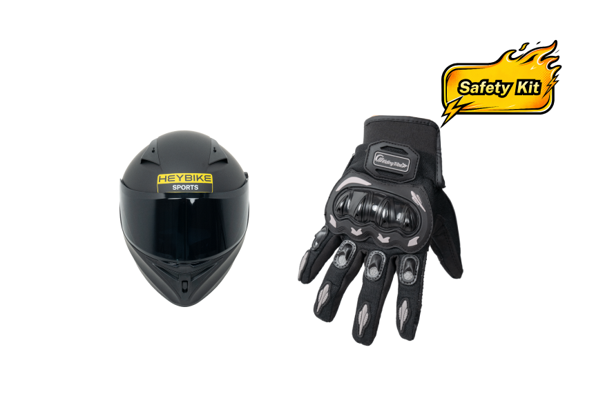 Helmet & Gloves Safety Kit