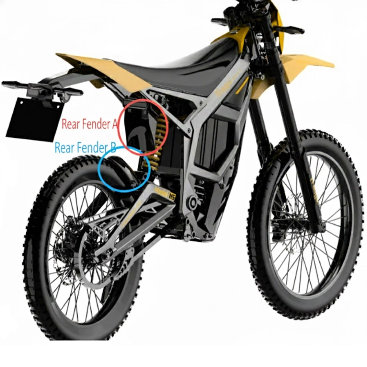 Freego Nova 5 (Pro) Fender / Rear Wing