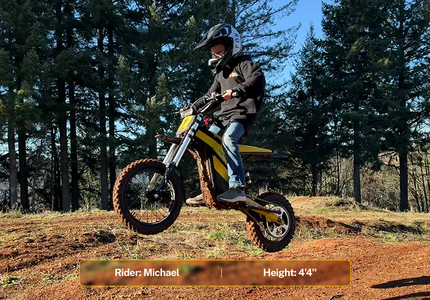 Heybike Electric Dirt Bike Ride-Ready Bundle