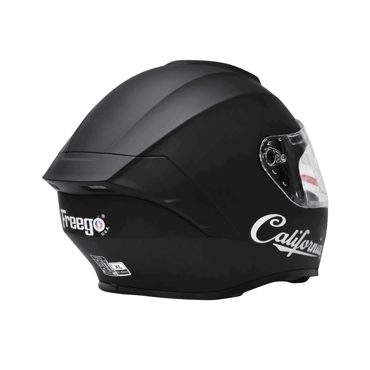 Freego Custom AeroFlow Full-Face Helmet – DOT Certified