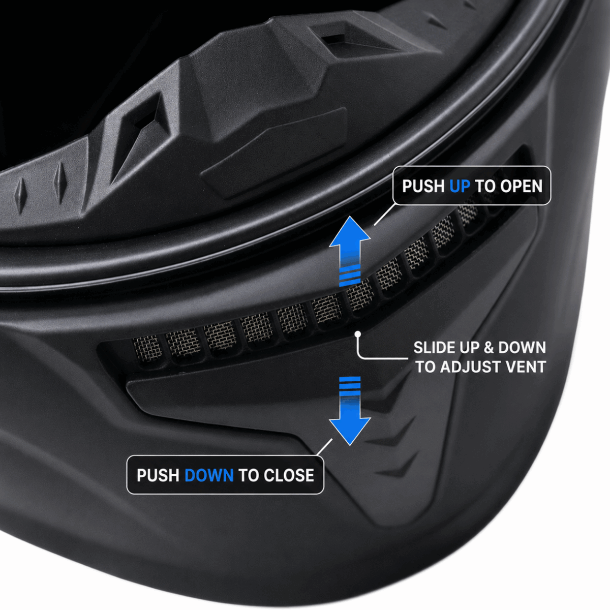 Freego Custom AeroFlow Full-Face Helmet – DOT Certified