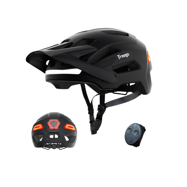 Freego Smart Bike Helmet with LED Signals & Remote Control for Adults