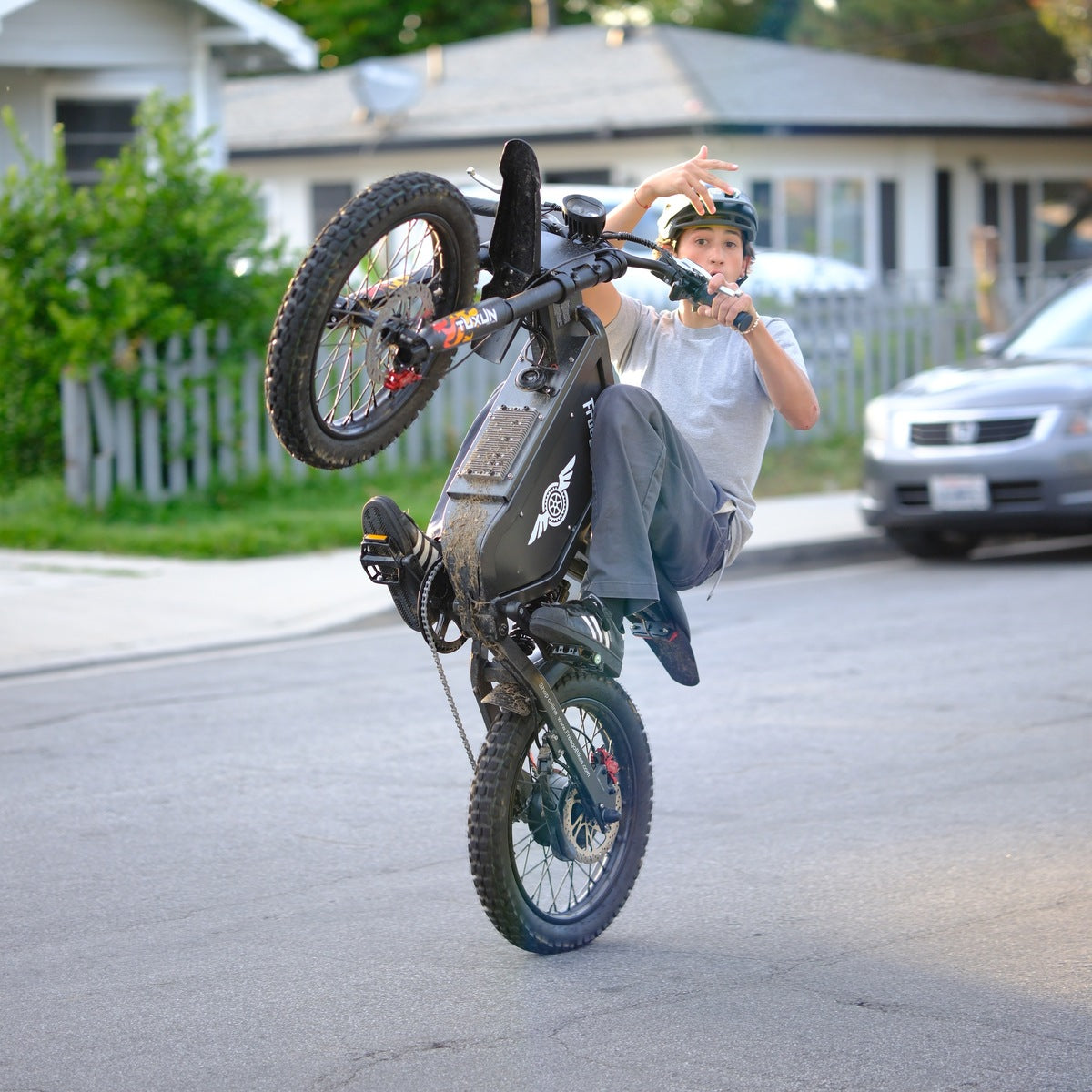 Freego X1 Series Agile All-Terrain Electric Dirt Bikes with Pedals