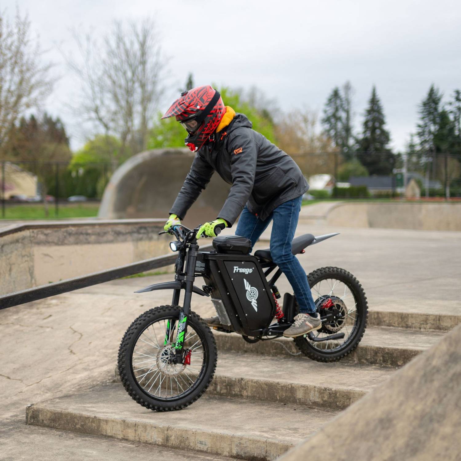 Freego X3 / X3 Pro All-Terrain Electric Dirt Bike with Pedals