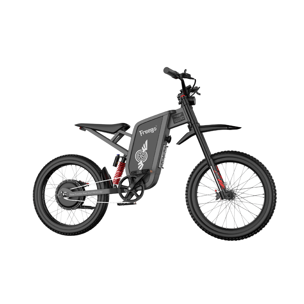 Freego X1 Series Agile All-Terrain Electric Dirt Bikes with Pedals