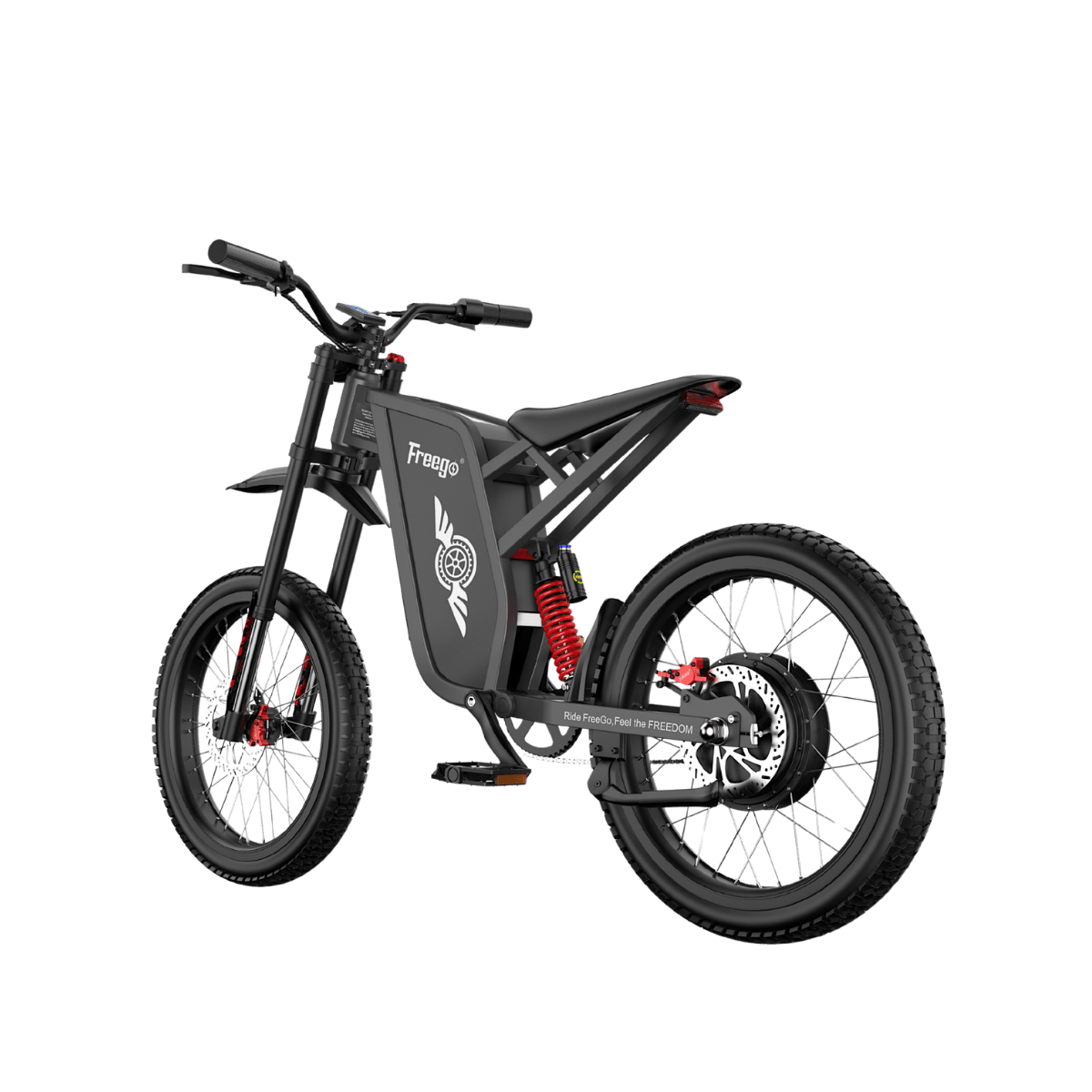 Freego X1 Series Agile All-Terrain Electric Dirt Bikes with Pedals
