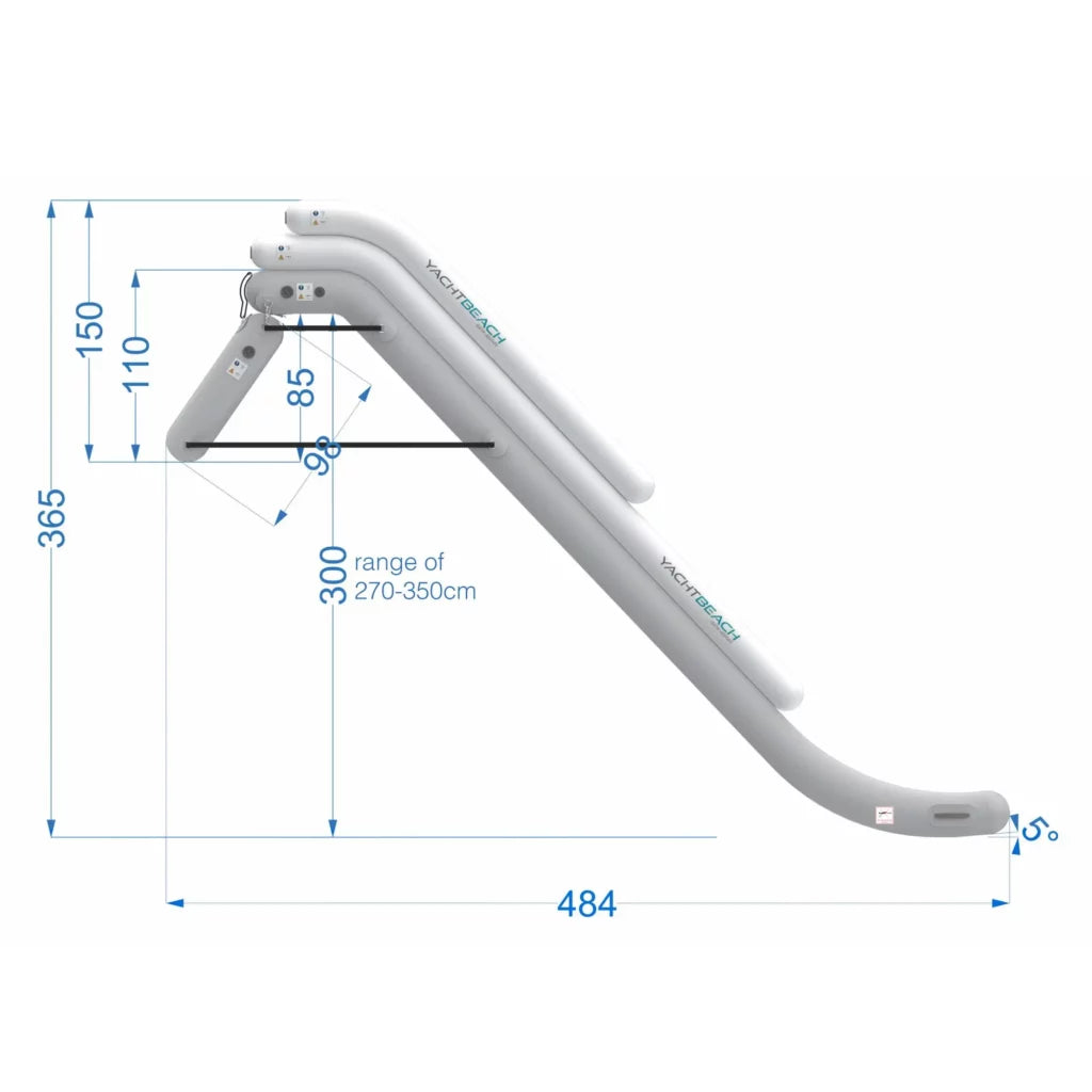 YachtBeach Magic Yachtslide 270–350 cm